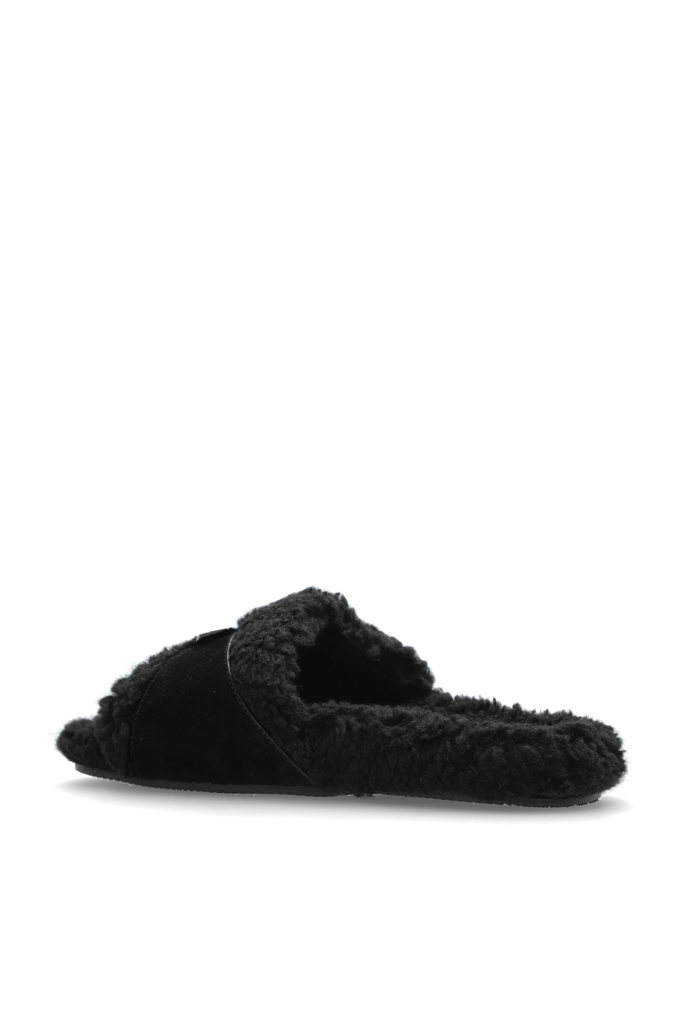 Balenciaga Slippers with faux fur | Women's | Vitkac